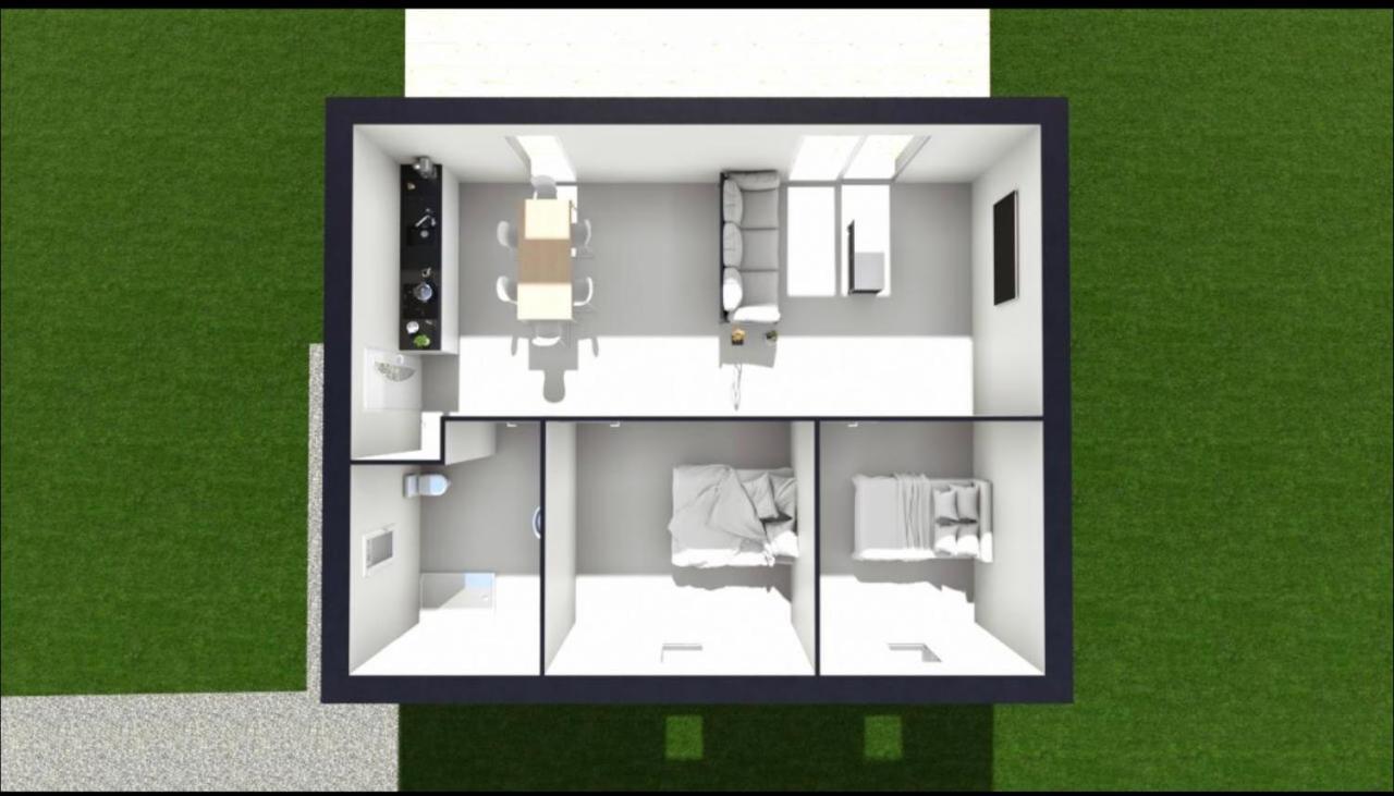 Maison Individuelle Neuve Plein Pied Avec Terrasse Et Jardin Clos 10Minutes A Pied De La Plage Quiberville Екстериор снимка
