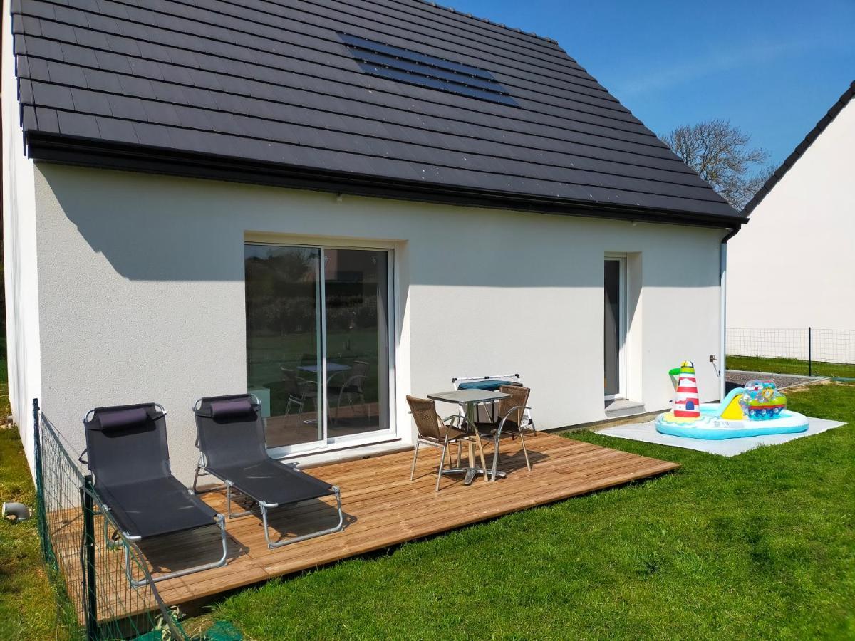 Maison Individuelle Neuve Plein Pied Avec Terrasse Et Jardin Clos 10Minutes A Pied De La Plage Quiberville Екстериор снимка